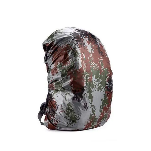 210D Durable Waterproof Backpack Rain Cover for Outdoor Hiking and Travel