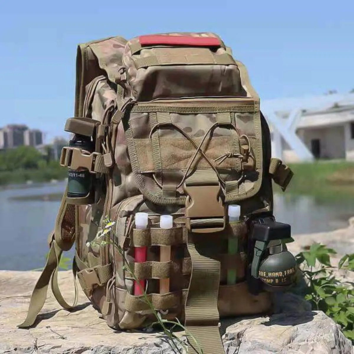 40L Tactical Backpack - Durable, Waterproof, and Versatile.