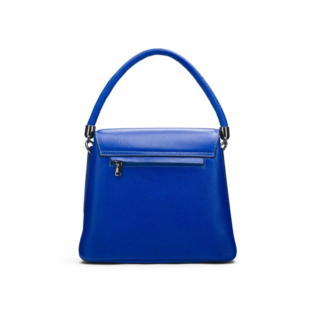 Amy Flap Over Handbag - Cobalt