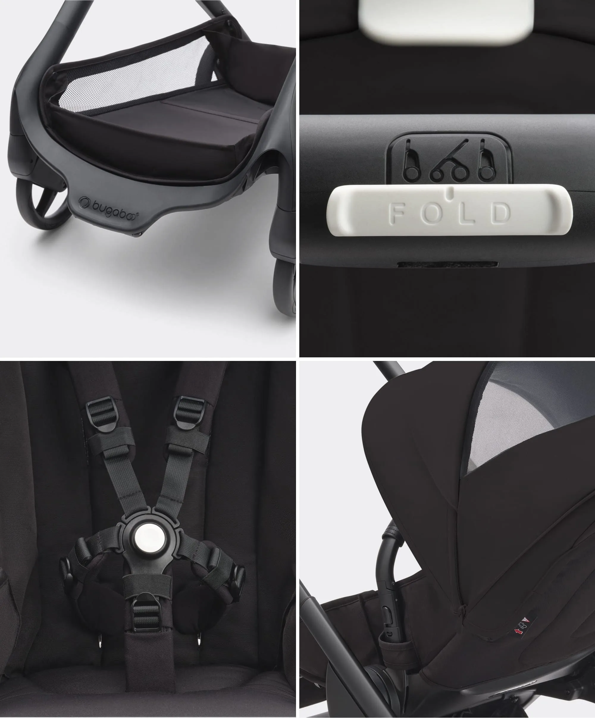 Bugaboo Dragonfly Complete Stroller - Midnight Black