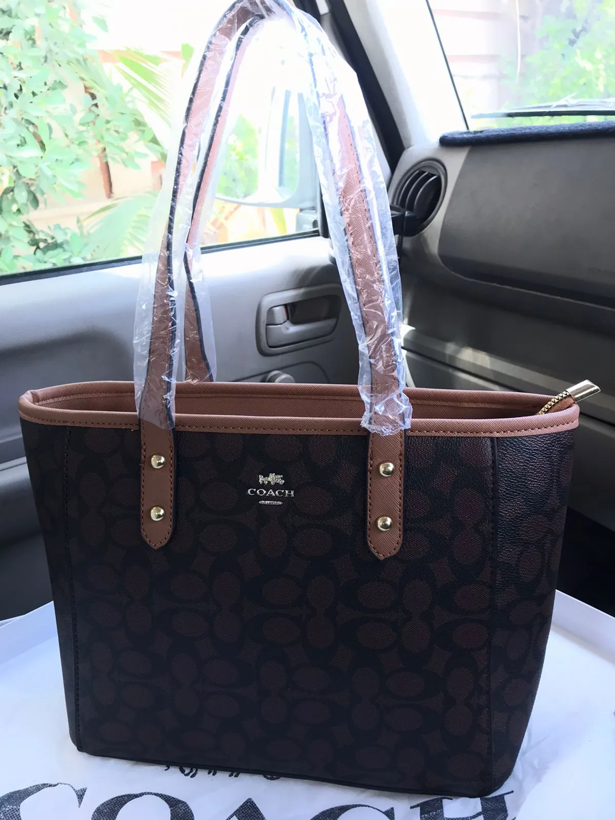 Coach Branded Tote Bag 02