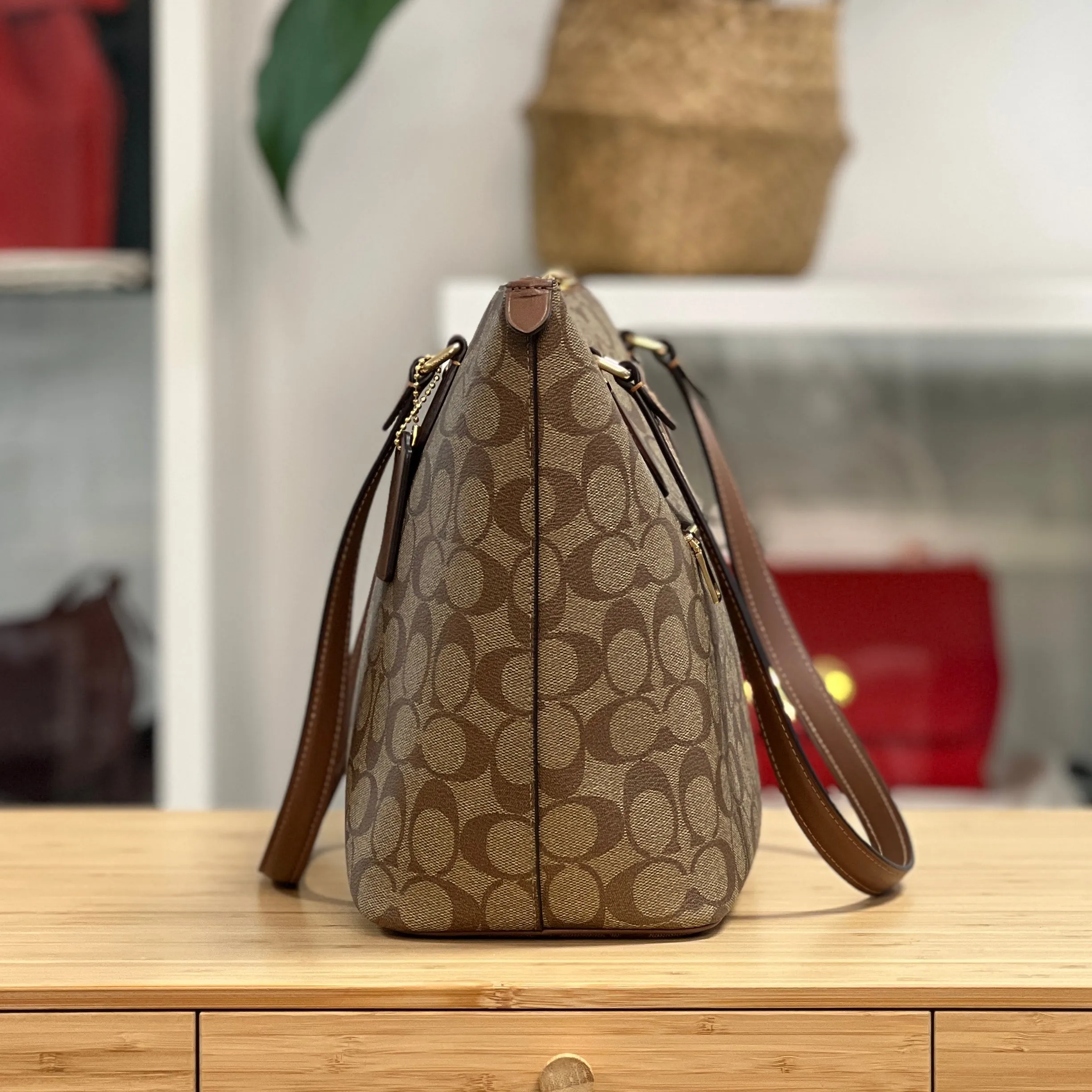Coach City Zip Tote