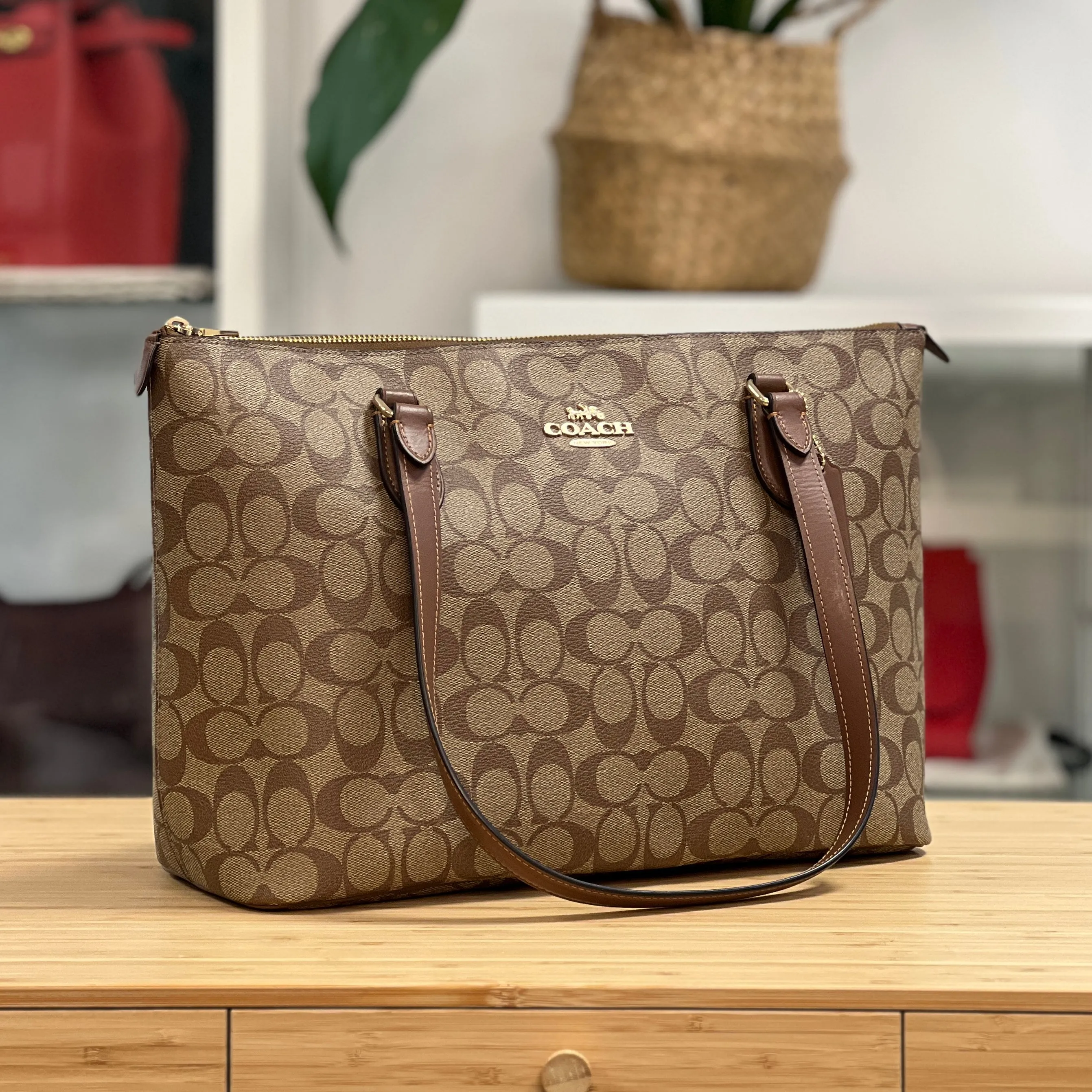 Coach City Zip Tote