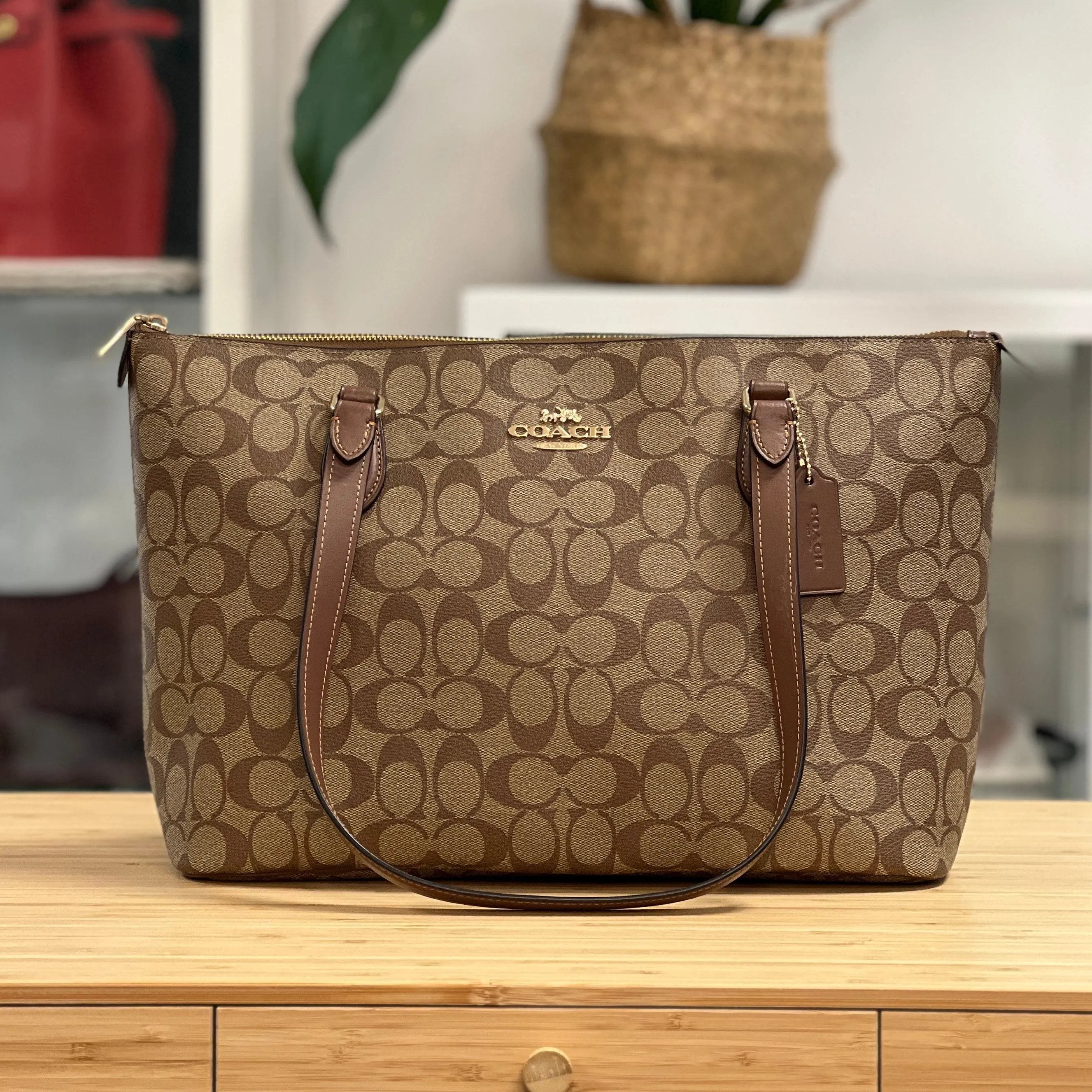 Coach City Zip Tote