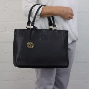 Corinne leather tote