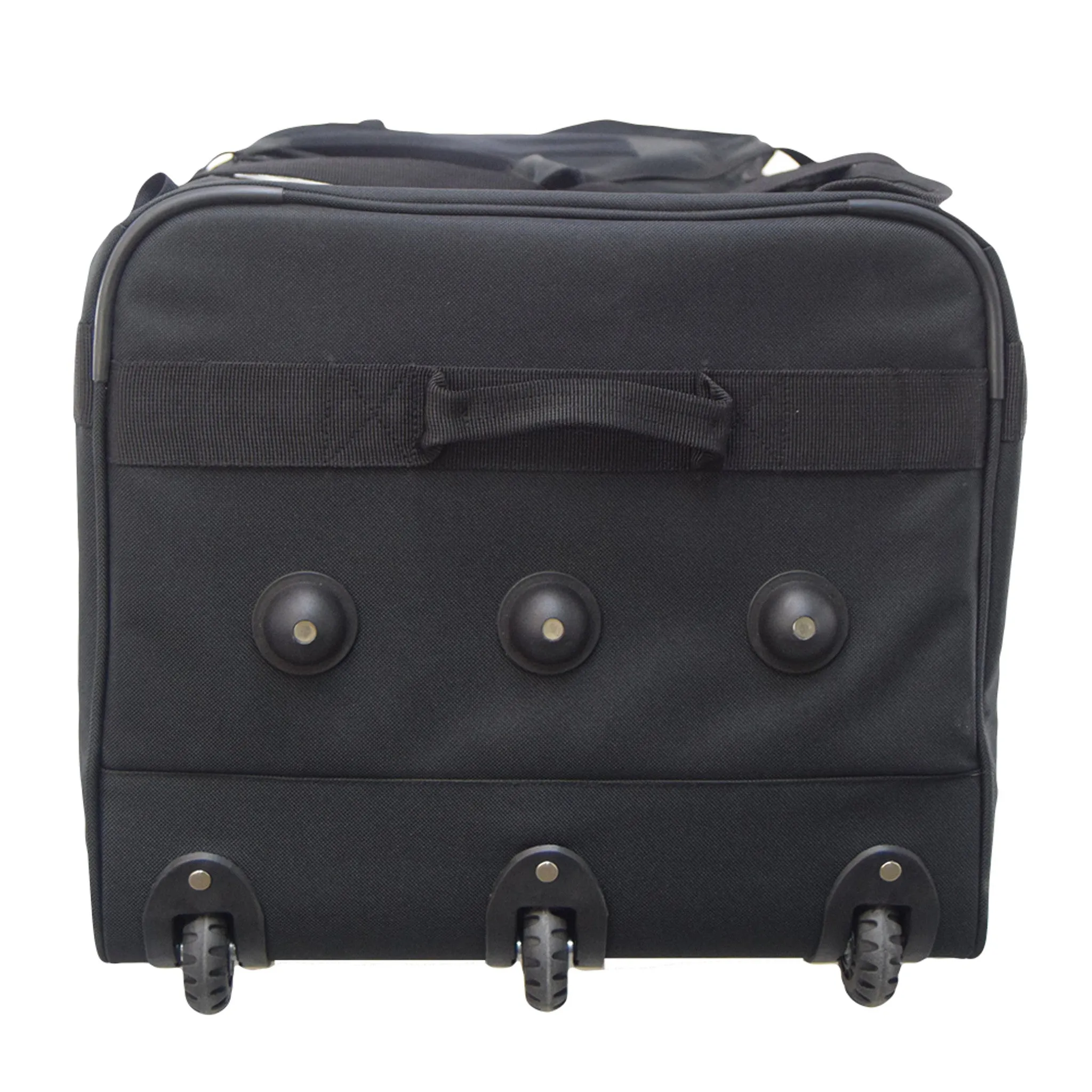 Flying Circle Buffalo Collapsible Rolling Duffel Bag