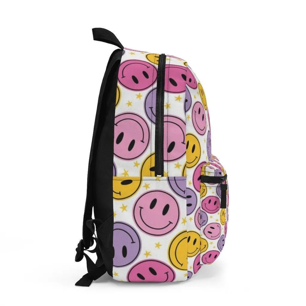 Happy Smiley Colorful Backpack