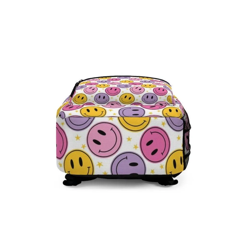 Happy Smiley Colorful Backpack