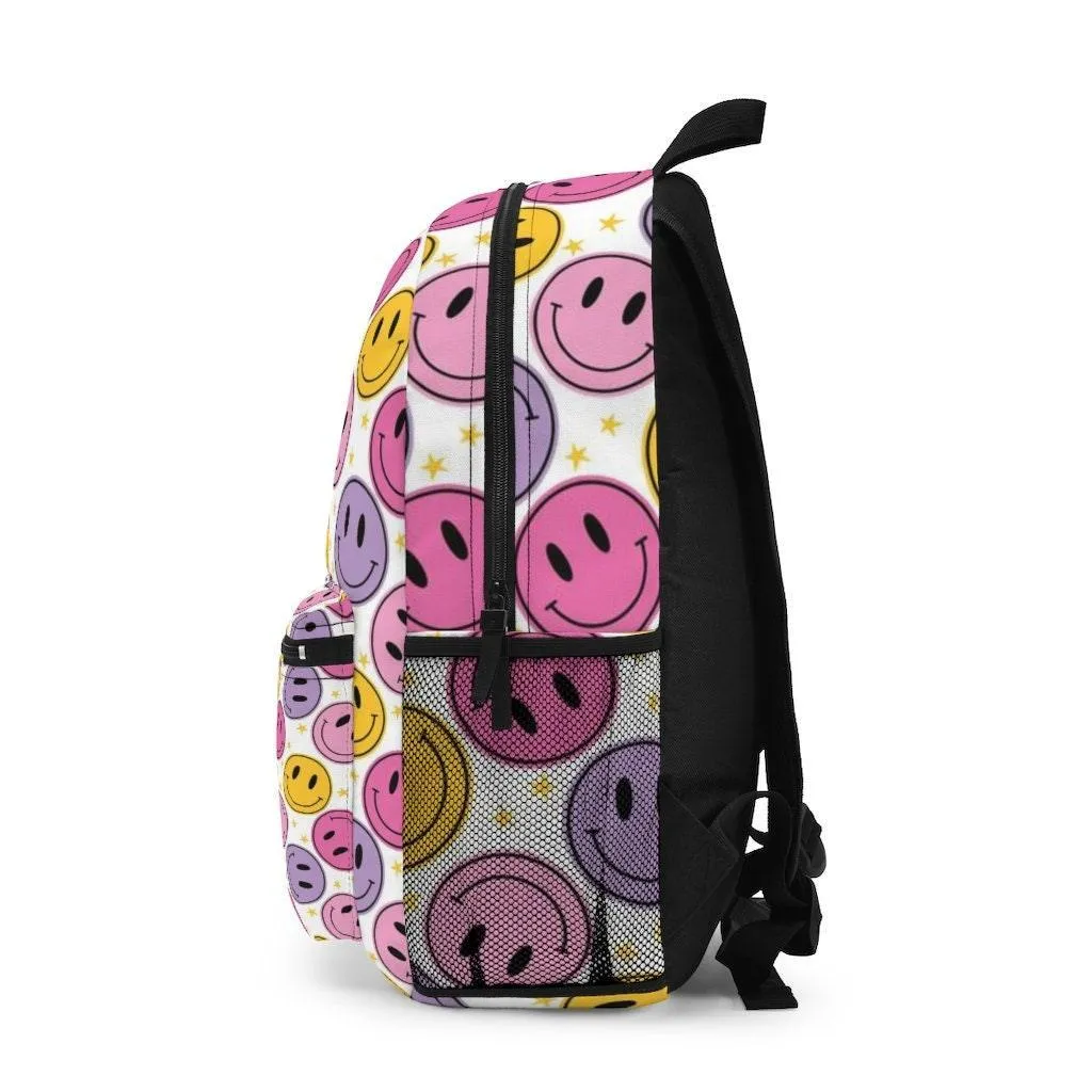 Happy Smiley Colorful Backpack