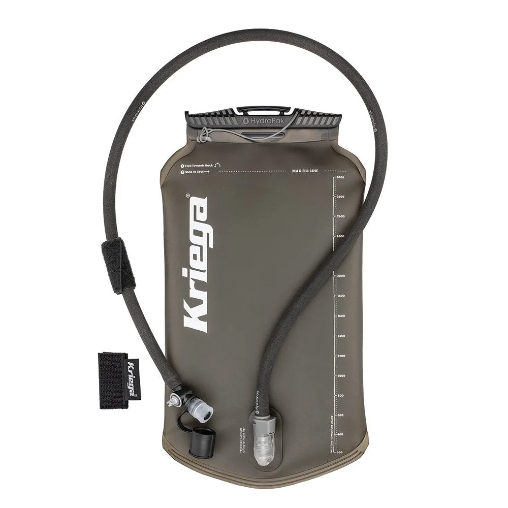 Kriega Hydrapak Reservoir - Elite Heavy Duty, 3 Litre