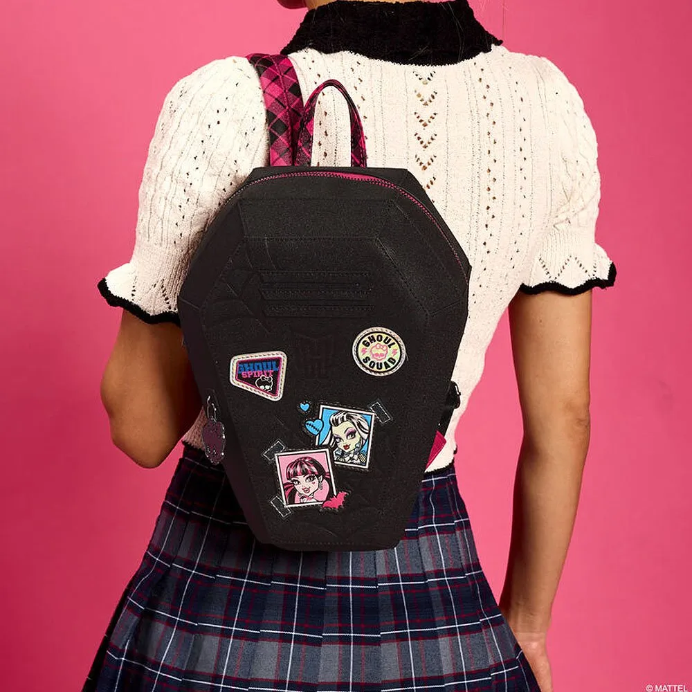 Loungefly x Monster High Coffin Locker Figural Mini Backpack