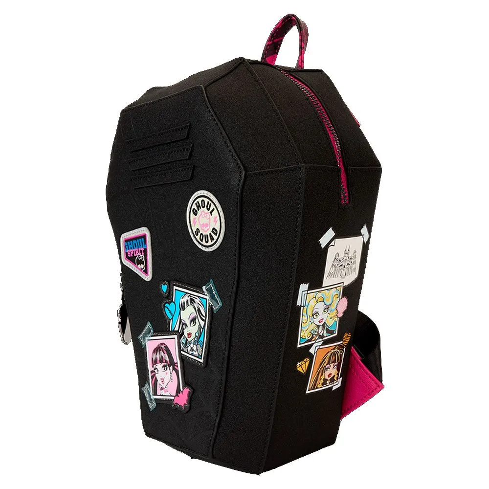Loungefly x Monster High Coffin Locker Figural Mini Backpack