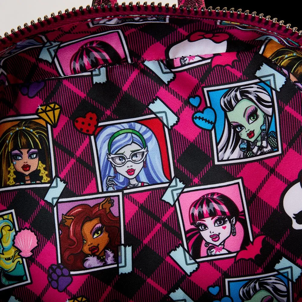 Loungefly x Monster High Coffin Locker Figural Mini Backpack
