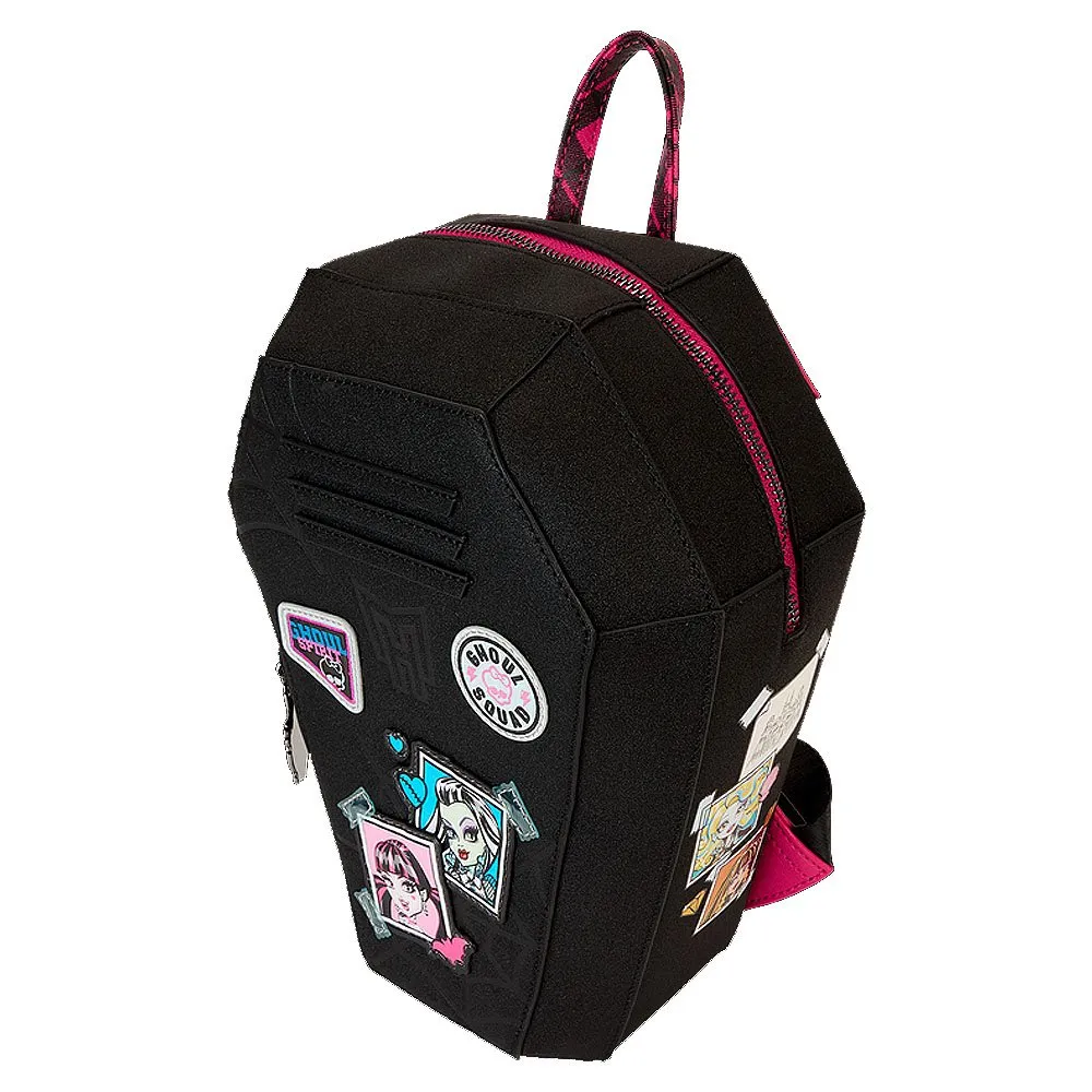 Loungefly x Monster High Coffin Locker Figural Mini Backpack