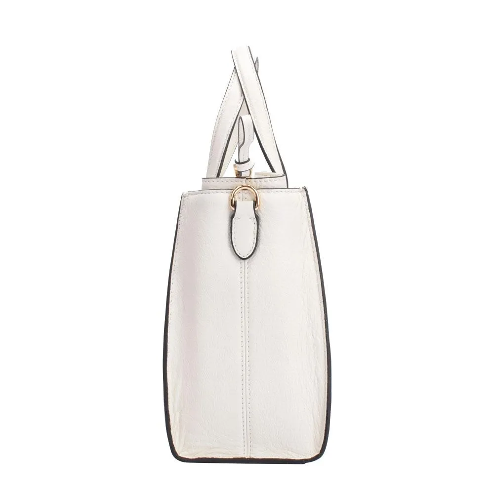 Maria Carla Sophistication: Women's Soft Grain Leather Tote Handbag