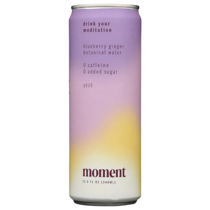 Moment Water Still Blueberry Ginger 11.5 oz - Pack of 12