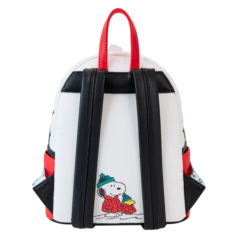 Peanuts Snoopy Snow Day Mini Backpack by Loungefly