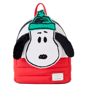 Peanuts Snoopy Snow Day Mini Backpack by Loungefly