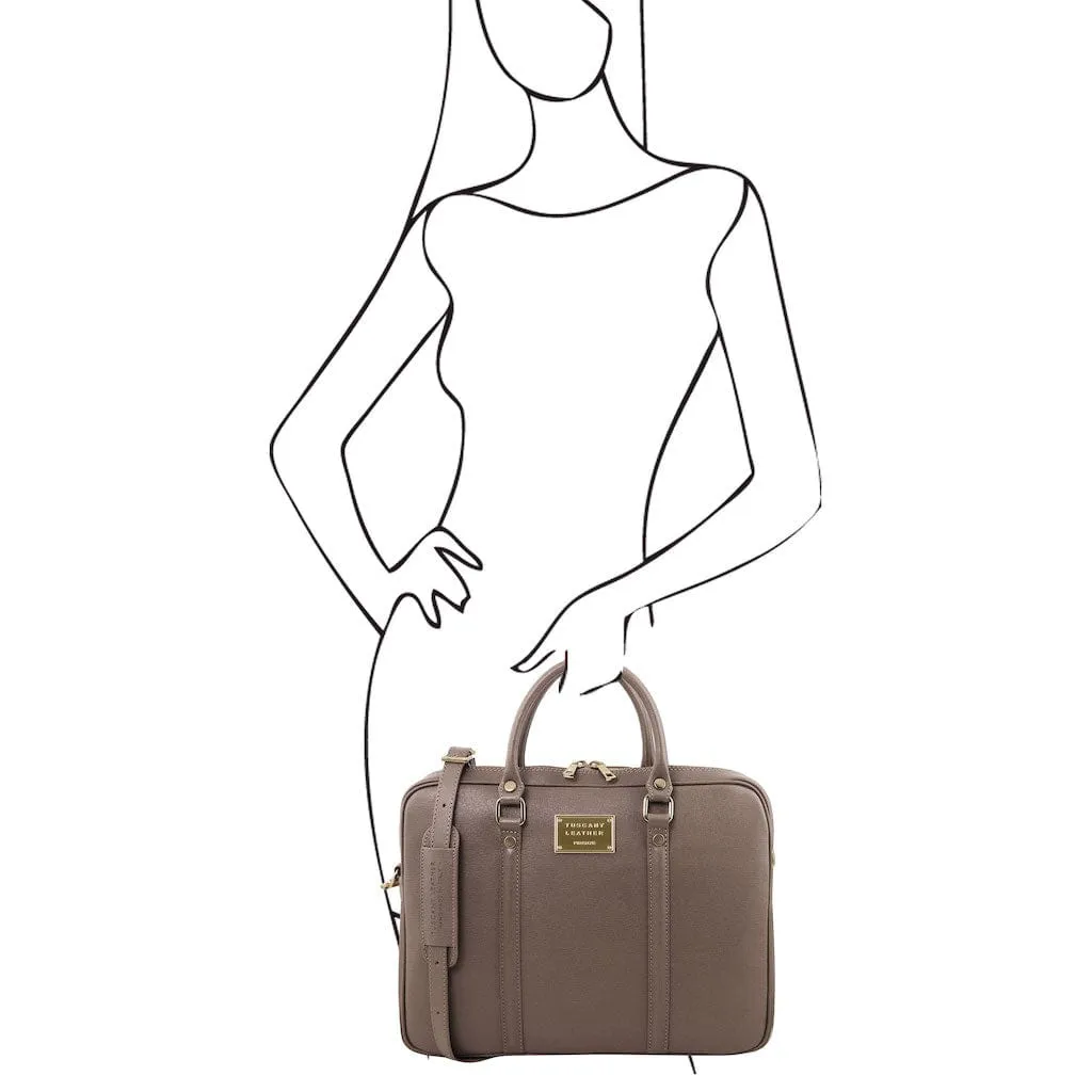 Prato - Exclusive Saffiano leather laptop case | TL141626