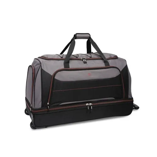 Protege Rolling Drop-Bottom Duffle Wheel Bag - One size