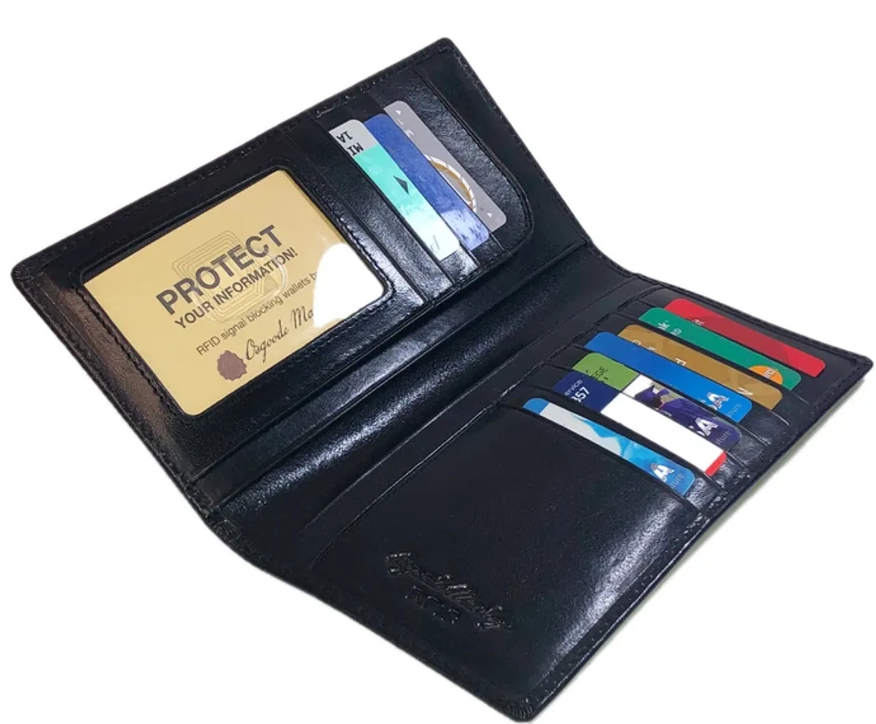 RFID - Coat Pocket Wallet - Vegetable Tanned