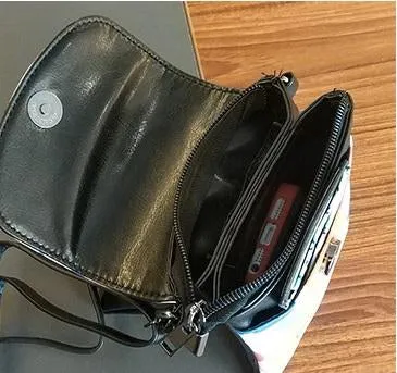 Small Cell Phone Purse - Green Camouflage