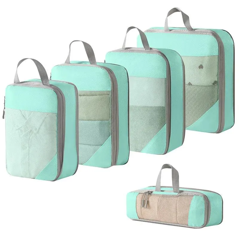 SpaceSaver Expandable Packing Cubes for Organized Travel