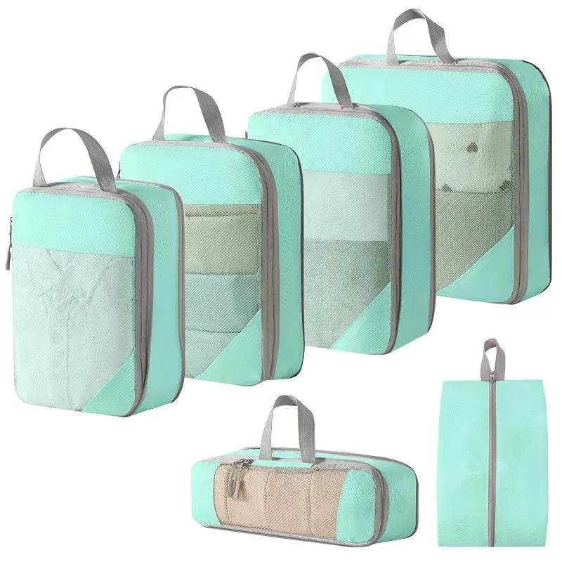 SpaceSaver Expandable Packing Cubes for Organized Travel