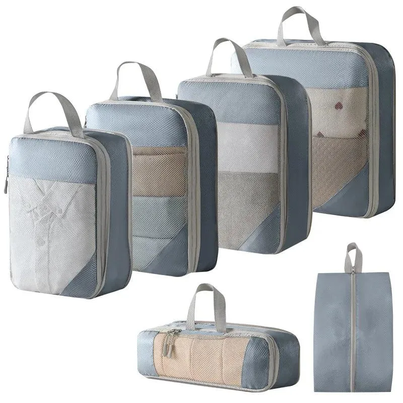 SpaceSaver Expandable Packing Cubes for Organized Travel