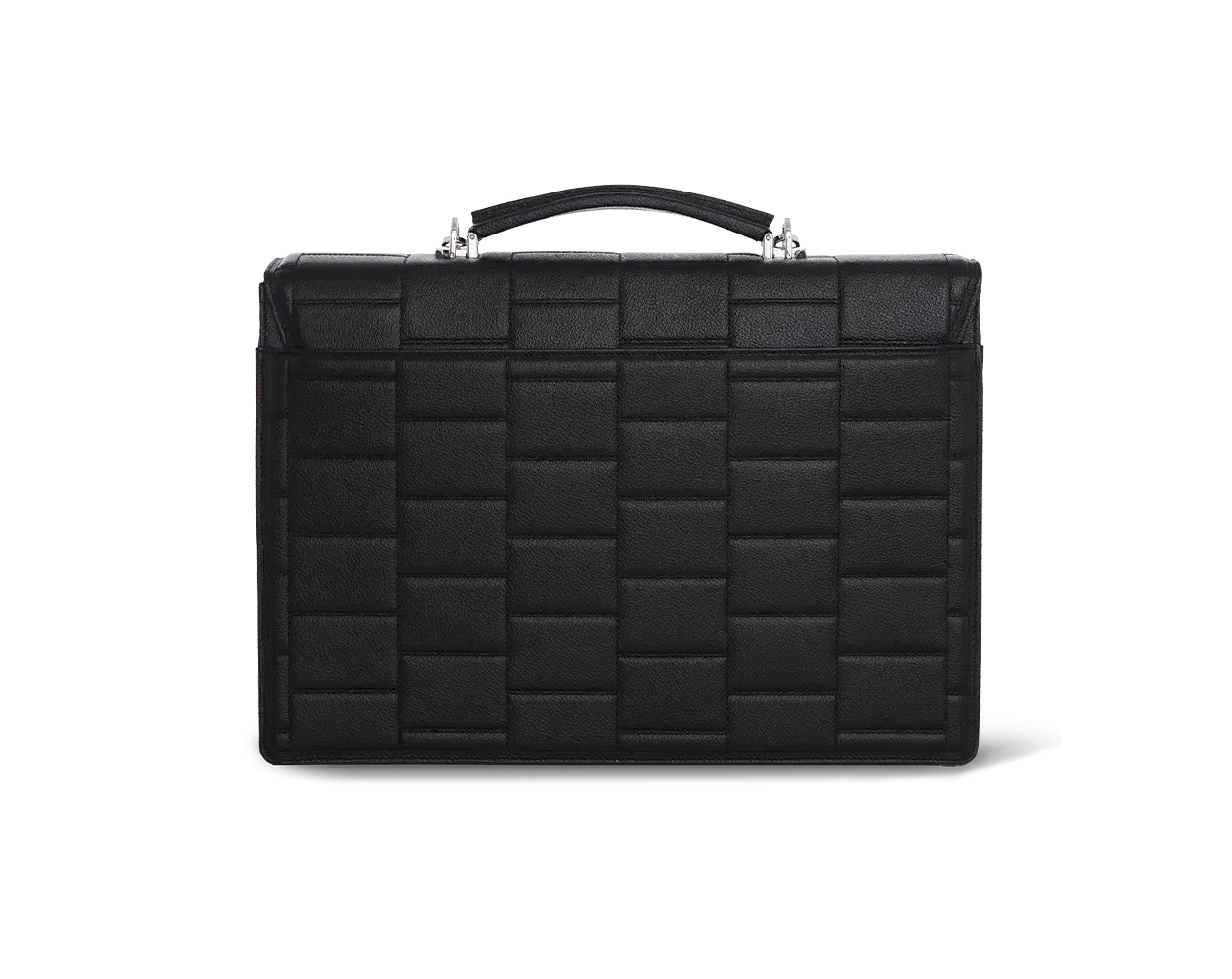 Specter Black Leather Business Bag