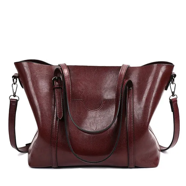 Stylish Luxury Leather Crossbody Handbag