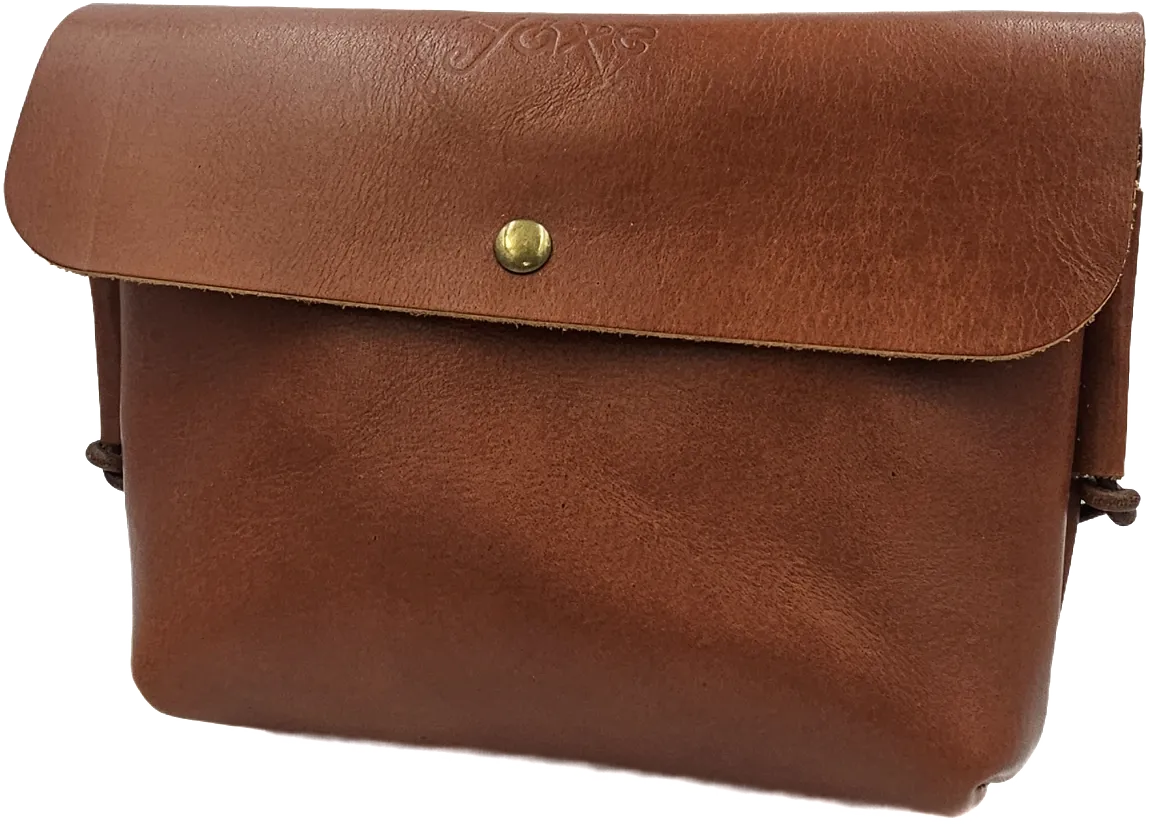 Tampa brown women's leather crossbody bag