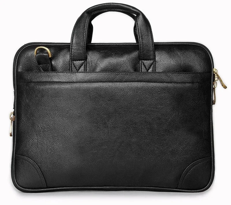 The Clownfish 15.6 inch Laptop Bag - Padded Compartment | Adjustable Strap | Brown
